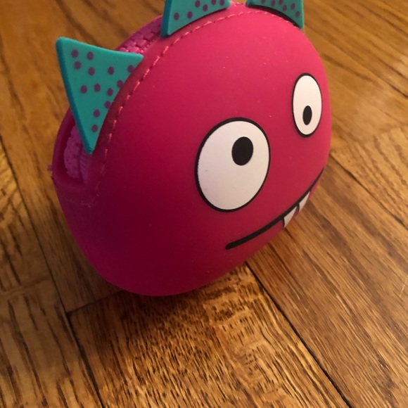 🌟Punch Pink Monster Coin Purse - Picture 2 of 8